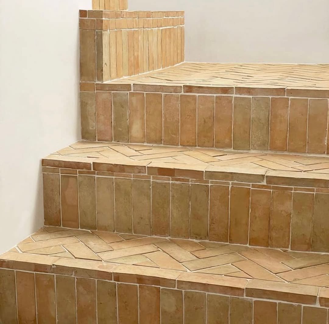 Modern Kitchen Zellige Backsplash